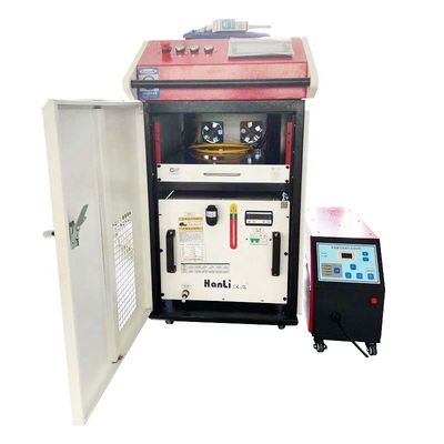 निर्माण सामग्री में स्टेनलेस स्टील के लिए 1000W पोर्टेबल लेजर वेल्डिंग मशीन