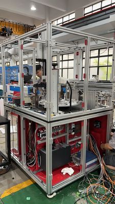 30W फाइबर लेजर मार्किंग मशीन मार्किंग के लिए हाथ से आयोजित विन्यास 7 KG
