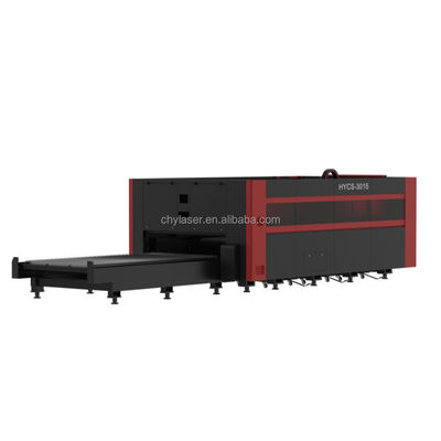 उच्च शक्ति सटीक फाइबर लेजर काटने की मशीन 6000W 8KW 20KW विनिमय तालिका